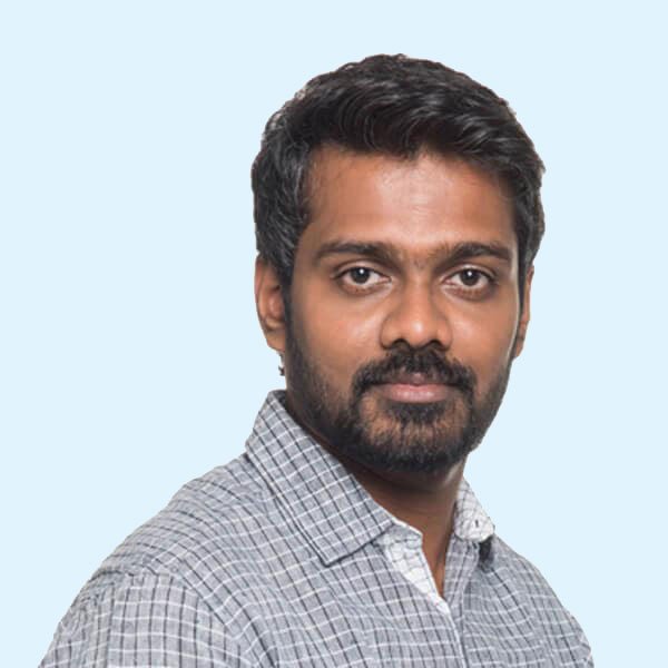 Arun Kumar - Visualizer in White & Black